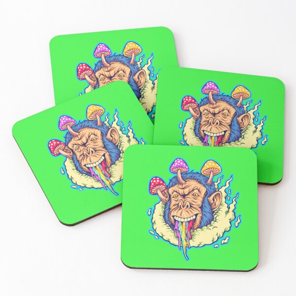 Item preview, Psychedelic Monkey Madness designed and sold by PSYNOVA.