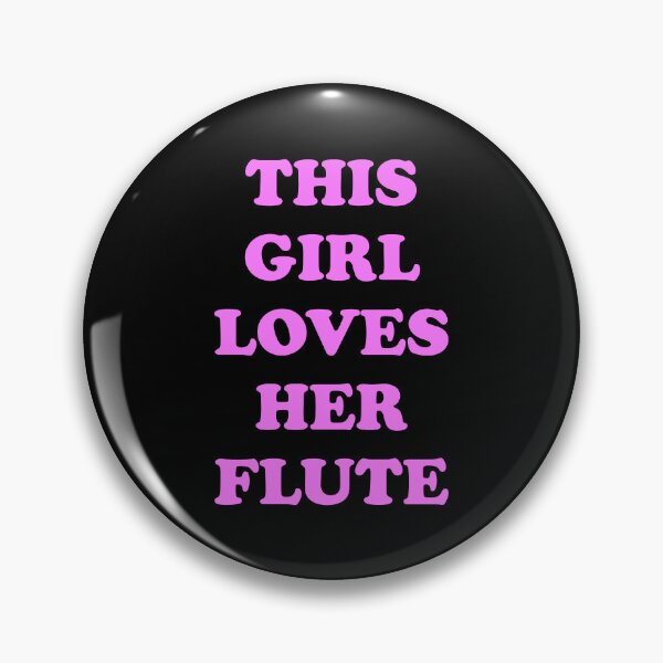 Item preview, This Girl Loves Her Flute - Flute Girl designed and sold by Inspirationmotivation.