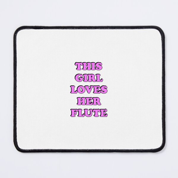 Item preview, This Girl Loves Her Flute - Flute Girl designed and sold by Inspirationmotivation.