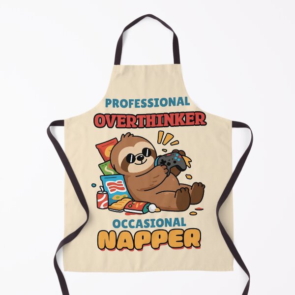 Item preview, Sloth - Professional Overthinker Occasional Napper designed and sold by staceyayesa.