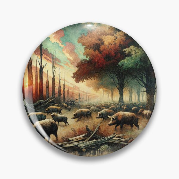Item preview, Boars Searching for Tubers designed and sold by M-Y-A-R-T-.
