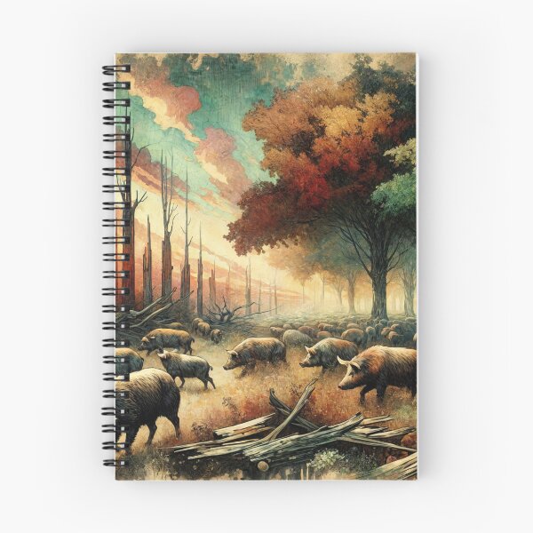 Item preview, Boars Searching for Tubers designed and sold by m-y-A-I-A-R-T-.