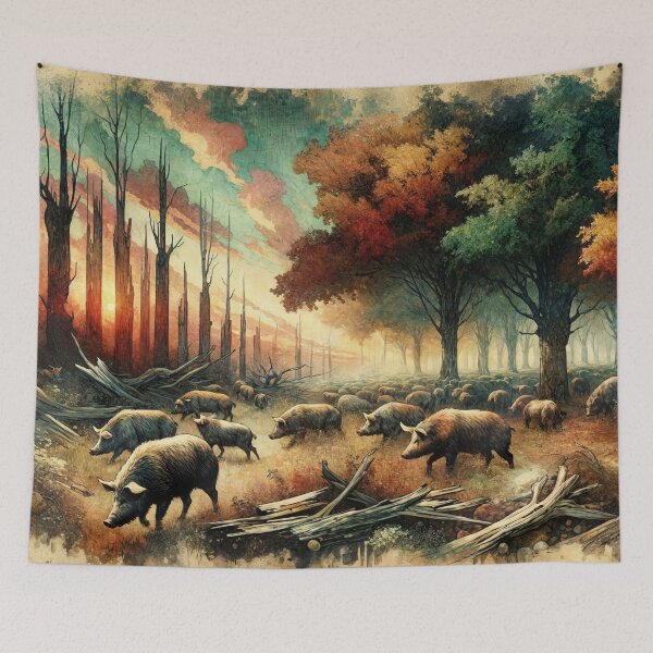 Item preview, Boars Searching for Tubers designed and sold by M-Y-A-R-T-.