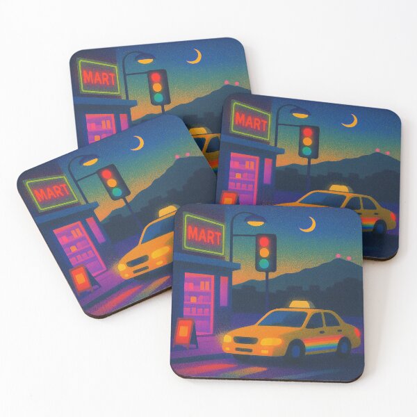 Item preview, Neon City Night Drive designed and sold by zzz888.