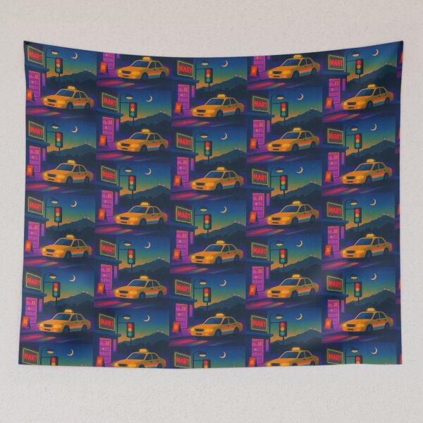 Item preview, Neon City Night Drive designed and sold by zzz888.