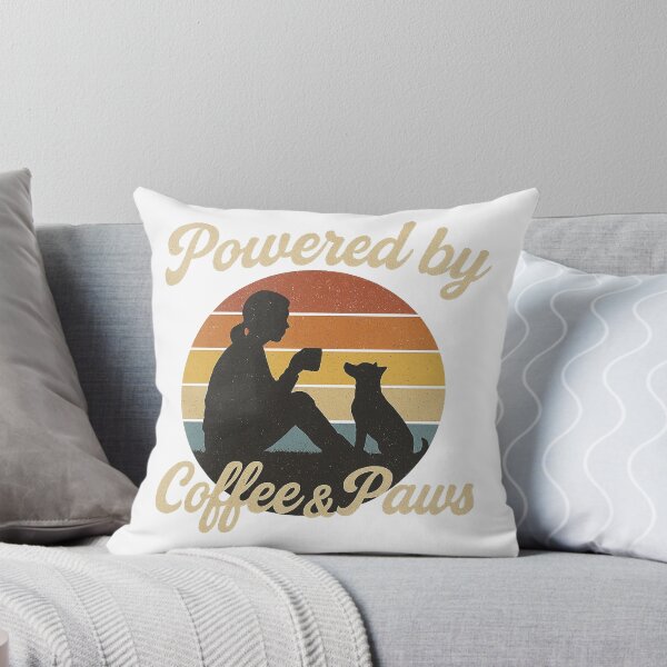 Item preview, powered by coffee and paws designed and sold by Catfighter.