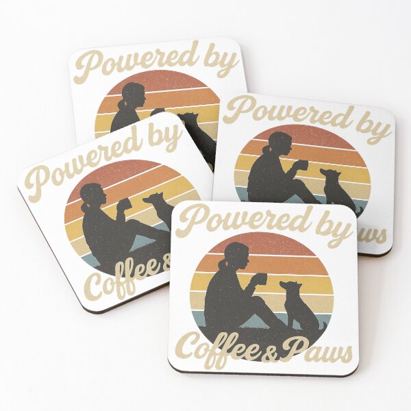 Item preview, powered by coffee and paws designed and sold by Catfighter.