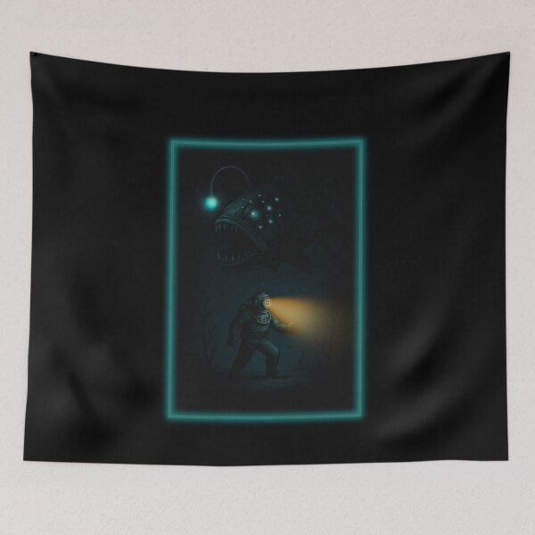 Item preview, Deep Sea Diver and Alien Fish designed and sold by Theetriptank.