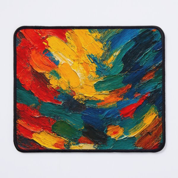 Item preview, Bright impasto color explosion designed and sold by Sigtrix.