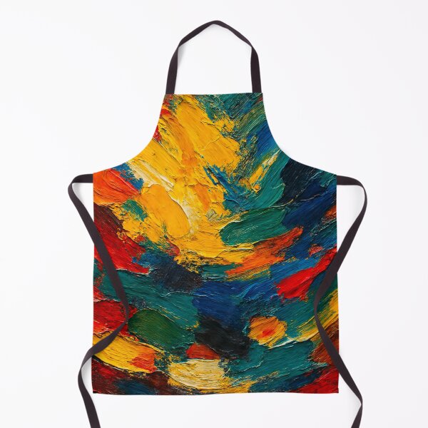 Item preview, Bright impasto color explosion designed and sold by Sigtrix.