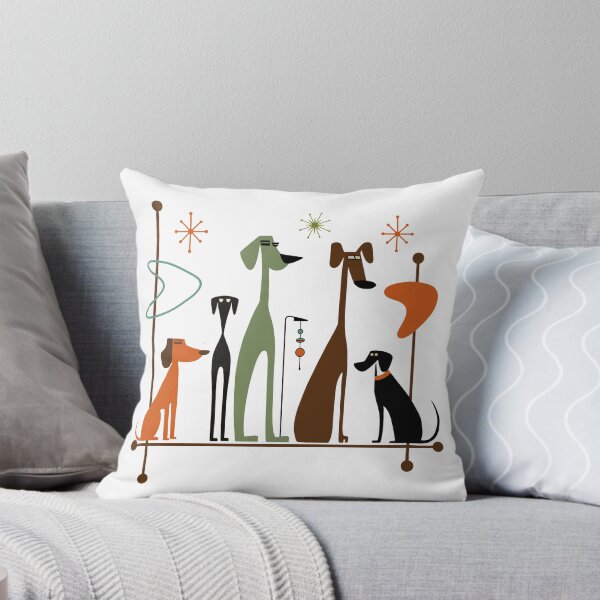 Item preview, Retro Mid-Century Modern Dogs 50s 60s Style designed and sold by gogo-jr.