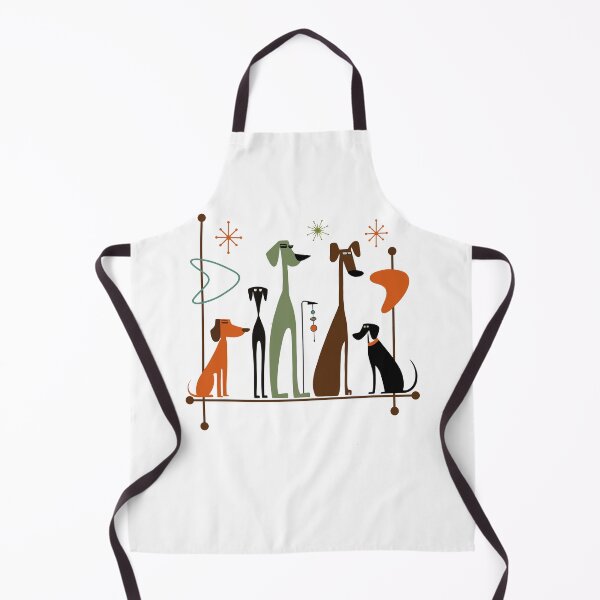 Item preview, Retro Mid-Century Modern Dogs 50s 60s Style designed and sold by gogo-jr.