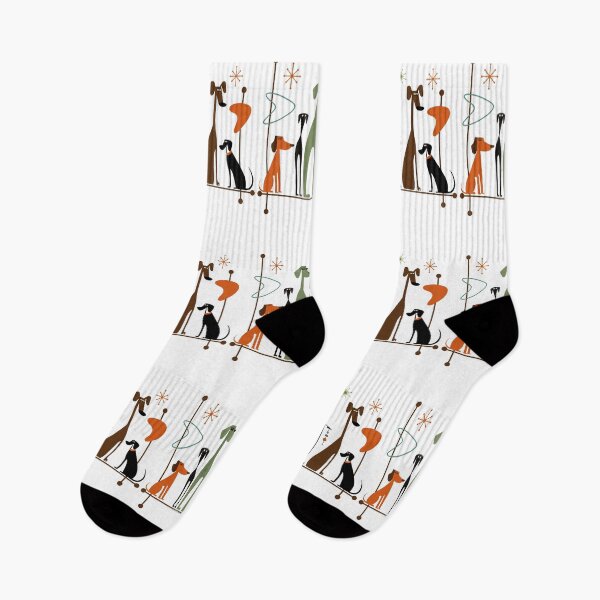 Item preview, Retro Mid-Century Modern Dogs 50s 60s Style designed and sold by gogo-jr.