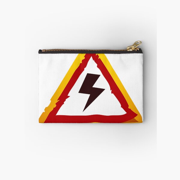Item preview, electrical hazard sign designed and sold by Voysla.