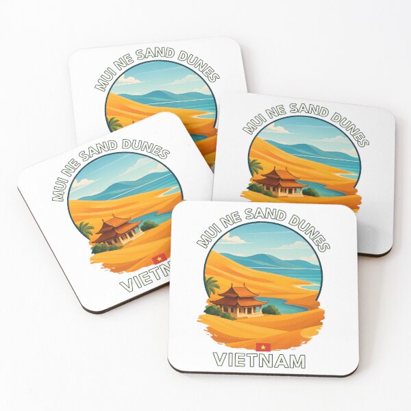 Artikelvorschau, Mui Ne Sanddünen Binh Thuan Vietnam - ikonisches Wahrzeichen Asiens Reise-Urlaubsziel Souvenirkunst entworfen und verkauft von inkNext.