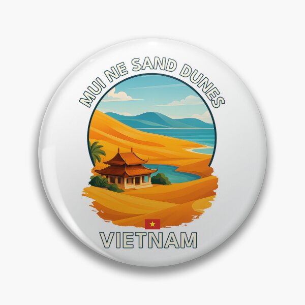 Artikelvorschau, Mui Ne Sanddünen Binh Thuan Vietnam - ikonisches Wahrzeichen Asiens Reise-Urlaubsziel Souvenirkunst entworfen und verkauft von inkNext.