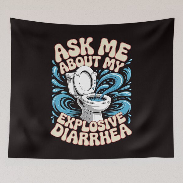 Item preview, Embarrassing Diarrhea Inappropriate Adult Humor designed and sold by sheenmi.