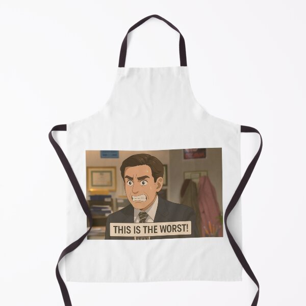 Item preview, Michael Scott Quote – “This is the worst!” – The Office Anime Style designed and sold by Enea Kelo.