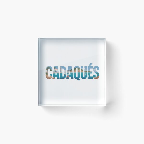Item preview, Cadaqués Spain Coastal Typography – Scenic Seaside Town in Vector Art designed and sold by CircinusStore.