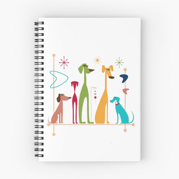 Item preview, Copy of Retro Mid-Century Modern Dogs 50s 60s Style designed and sold by gogo-jr.