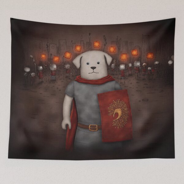 Item preview, The Loyal Guardian designed and sold by Whimsical Hug.