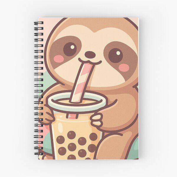 Item preview, Boba Time Sloth designed and sold by Zenvo.