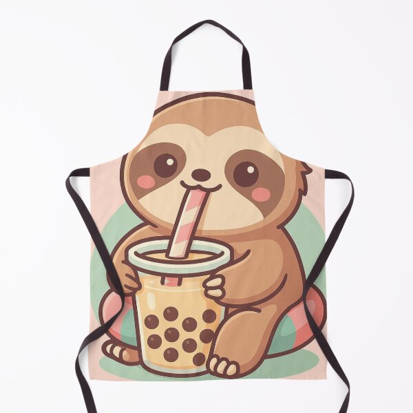 Item preview, Boba Time Sloth designed and sold by Zenvo.