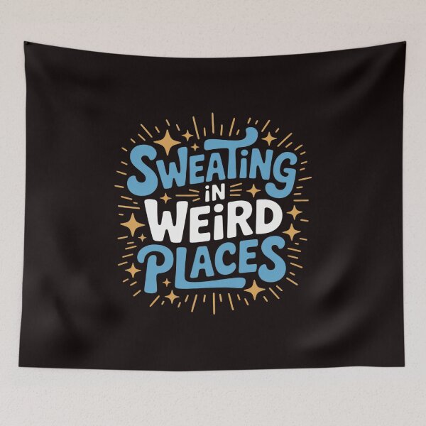 Item preview, Embarrassing Inappropriate Sweating Adult Humor designed and sold by sheenmi.