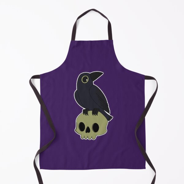 Item preview, A cute crow sitting on a skull designed and sold by StickySmiles.