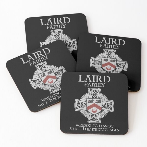 Item preview, Laird Family Crest – Medieval Heritage Emblem for Ancestry Lovers & Vintage Style Fans designed and sold by 9X FR.
