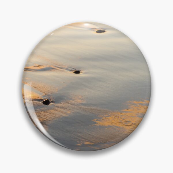 Item preview, Glossy Sunlit Abstract of Rippled Sand and Pebbles designed and sold by Georgia Mizuleva.