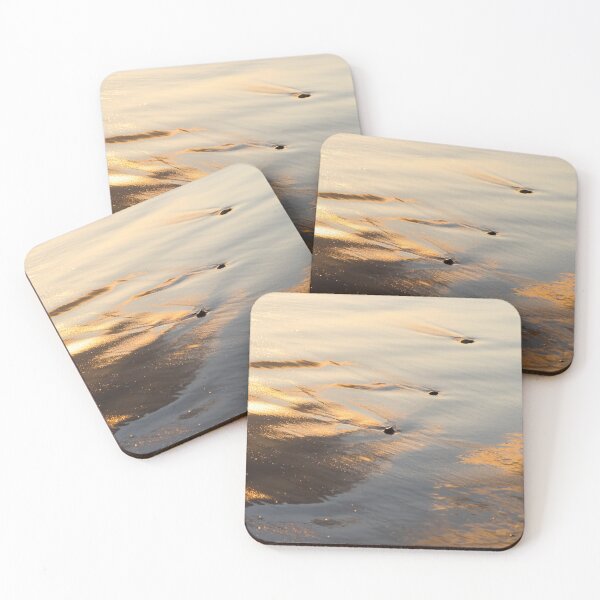 Item preview, Glossy Sunlit Abstract of Rippled Sand and Pebbles designed and sold by Georgia Mizuleva.