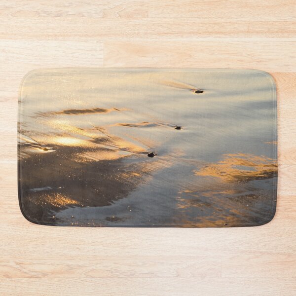 Item preview, Glossy Sunlit Abstract of Rippled Sand and Pebbles designed and sold by Georgia Mizuleva.