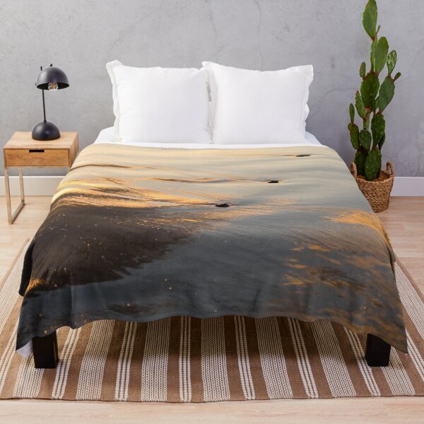 Item preview, Glossy Sunlit Abstract of Rippled Sand and Pebbles designed and sold by Georgia Mizuleva.