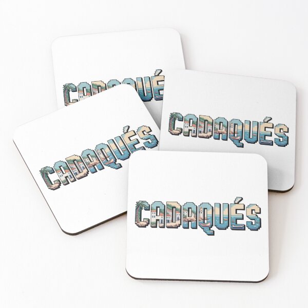 Item preview, Cadaqués Spain Pixel Art – Retro Coastal Town Design designed and sold by CircinusStore.