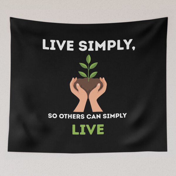Item preview, Live Simply, So Others Can Simply Live  designed and sold by Gravly.
