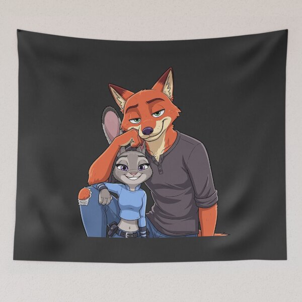 Item preview, Zootopia Partners - Nick & Judy Fanart designed and sold by StudioJohan.