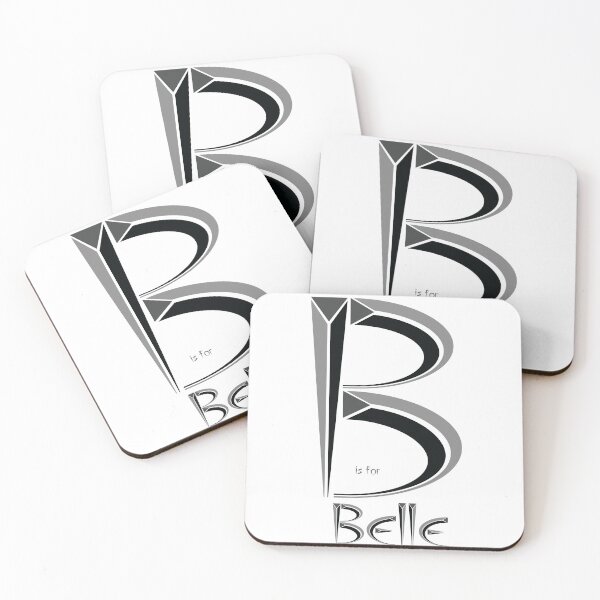 Item preview, Monogram B Belle CuneiFont Linear f designed and sold by TreesOn.