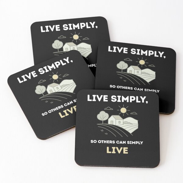 Item preview, Live Simply, So Others Can Simply Live  designed and sold by Gravly.