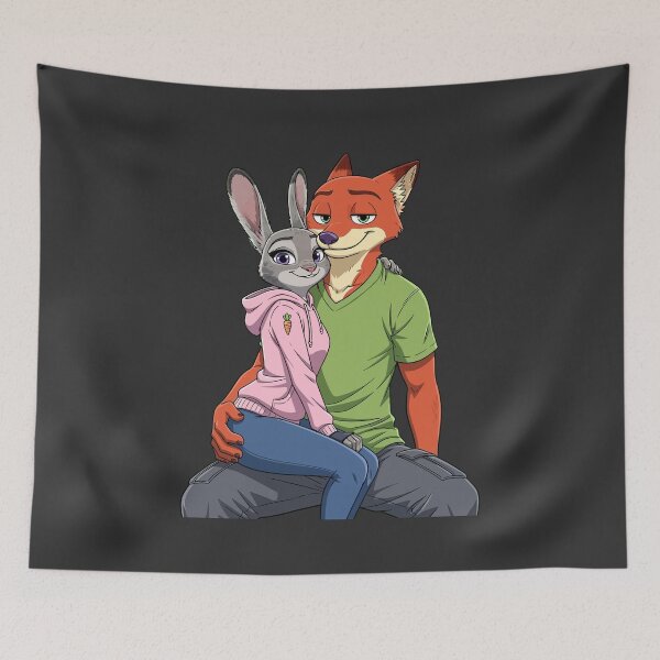 Item preview, Wilde & Hopps - Zootopia's Favorite Duo designed and sold by StudioJohan.