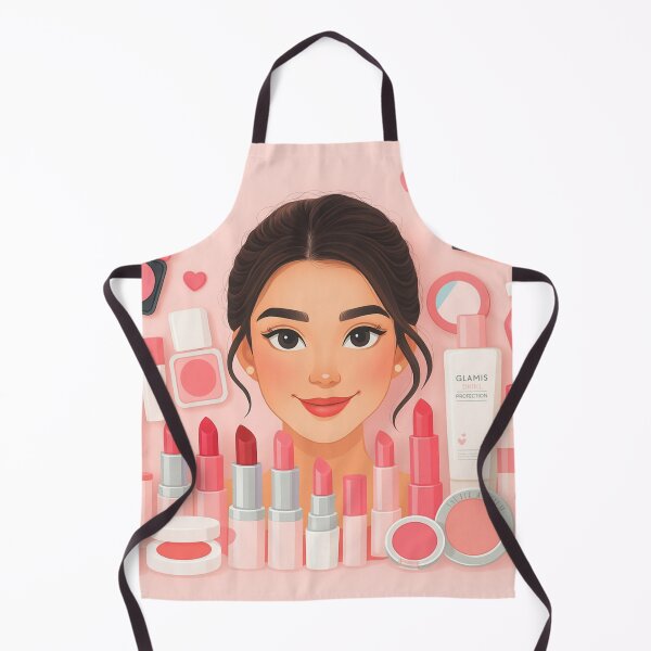 Item preview, Girl with cosmetic products designed and sold by Tanu Biswas.