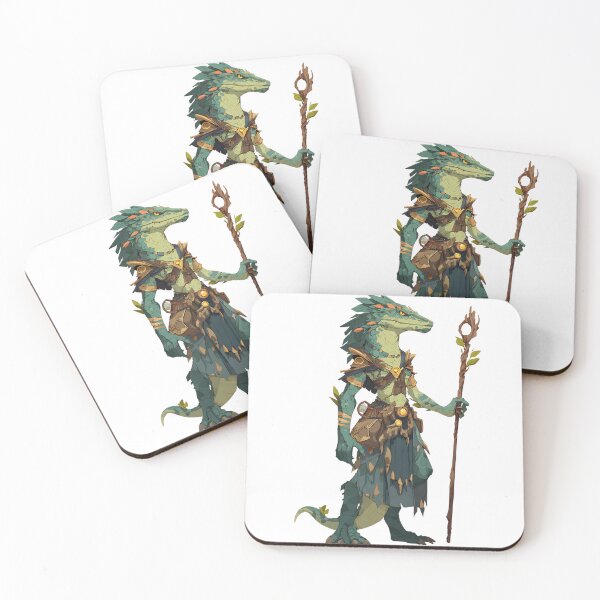 Item preview, DnD Lizardfolk Creature Swamp Gaze designed and sold by bapupa.