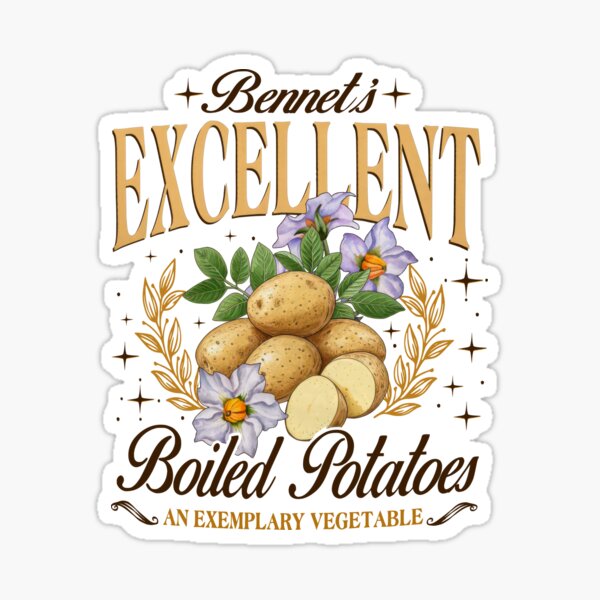 Item preview, Bennet’s Excellent Boiled Potatoes Pride and Prejudice Inspired  designed and sold by DakirooStudio.