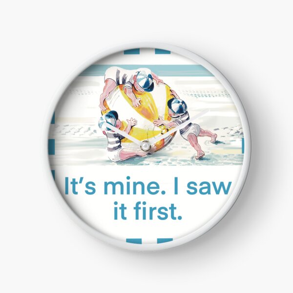 Item preview, Beanie Beach Boys argue over the giant beachball they found. designed and sold by SUSY JOHNSEN/SUSY-J.