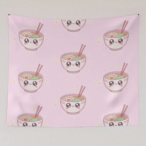 Item preview, Cute Kawaii Ramen Bowl – Adorable Anime Manga Noodle Lover Design designed and sold by Sugar Wisdom .