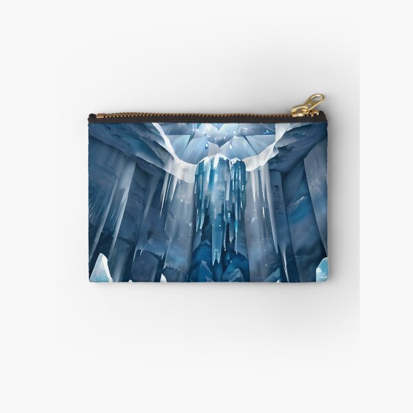 Item preview, Crystal Ice Cavern – Majestic Frozen Fantasy Landscape designed and sold by ArtscapeProductions.