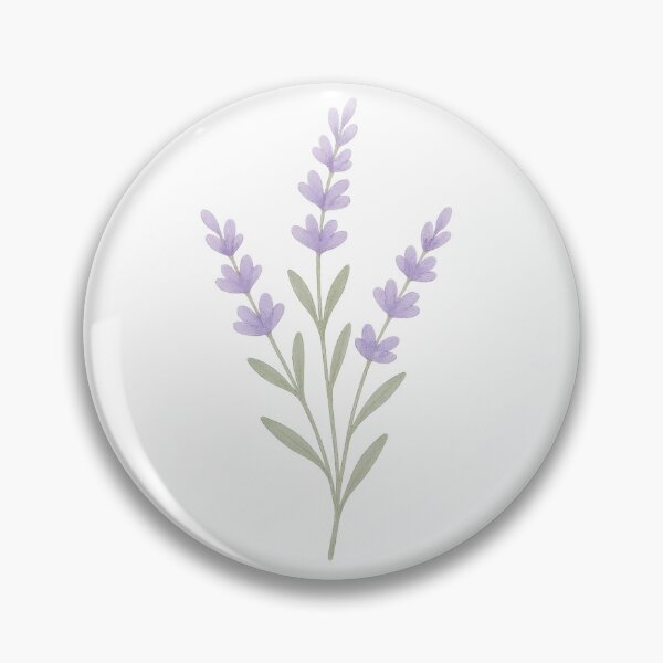 Item preview, Lavender Serenity – Delicate Watercolor Lavender Botanical Illustration designed and sold by Bloom & Charm Studio.