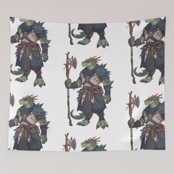 Item preview, DnD Lizardfolk Creature Tribal Still designed and sold by bapupa.