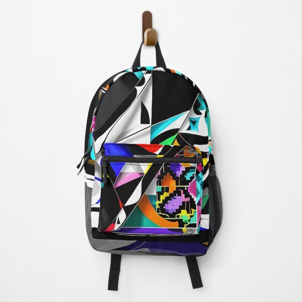 Item preview, Colorful Shapes #5 | Abstract Geometric Art in Bold Colors | Stained Glass Church Window designed and sold by kiri studio.