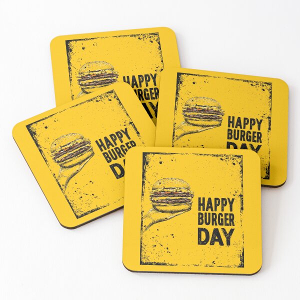 Item preview, Happy Burger Day  designed and sold by StudioRedKoala.